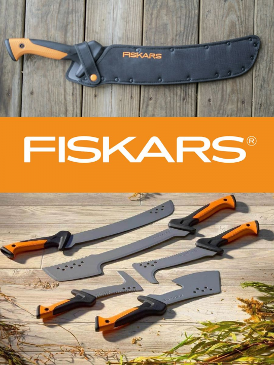 Мачете с чехлом туристический CL-561 Fiskars (1051235)