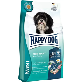 Корм для собак «Happy Dog» Mini Adult fit & vital, 61198, птица/ягненок/рыба, 10 кг