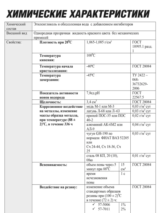 Ан­ти­фриз «Felix» Carbox -40, крас­ный, 430206033 5 кг