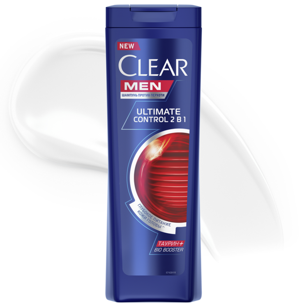 Шампунь-бальзам для волос «Clear Vita Abe» Ultimate Control 2в1, 400 мл #1