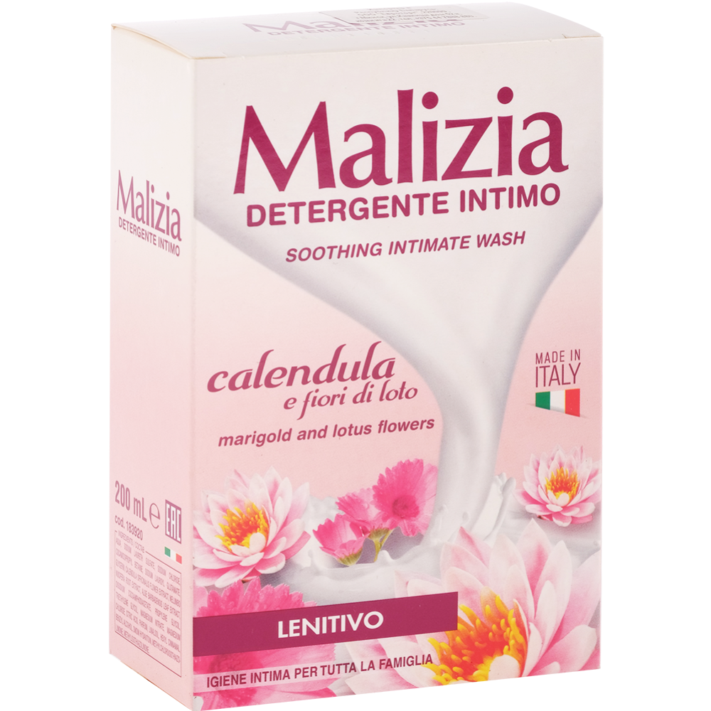 Гель для интимной гигиены «Malizia» Calendula, 200 мл