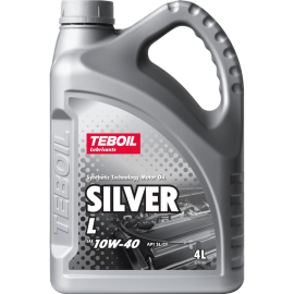 Масло моторное «Teboil» Silver L 10W40, 4 л