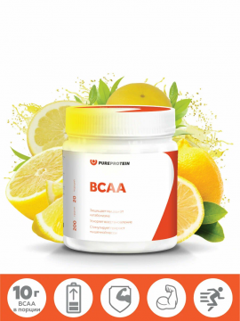 BCAA вкус Лимон   200гр PureProtein