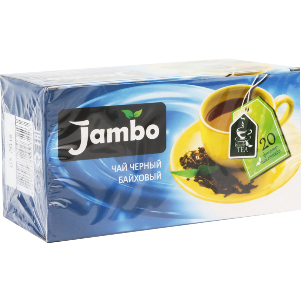 Чай черный «Jambo» байховый, 20х1.2 г #0