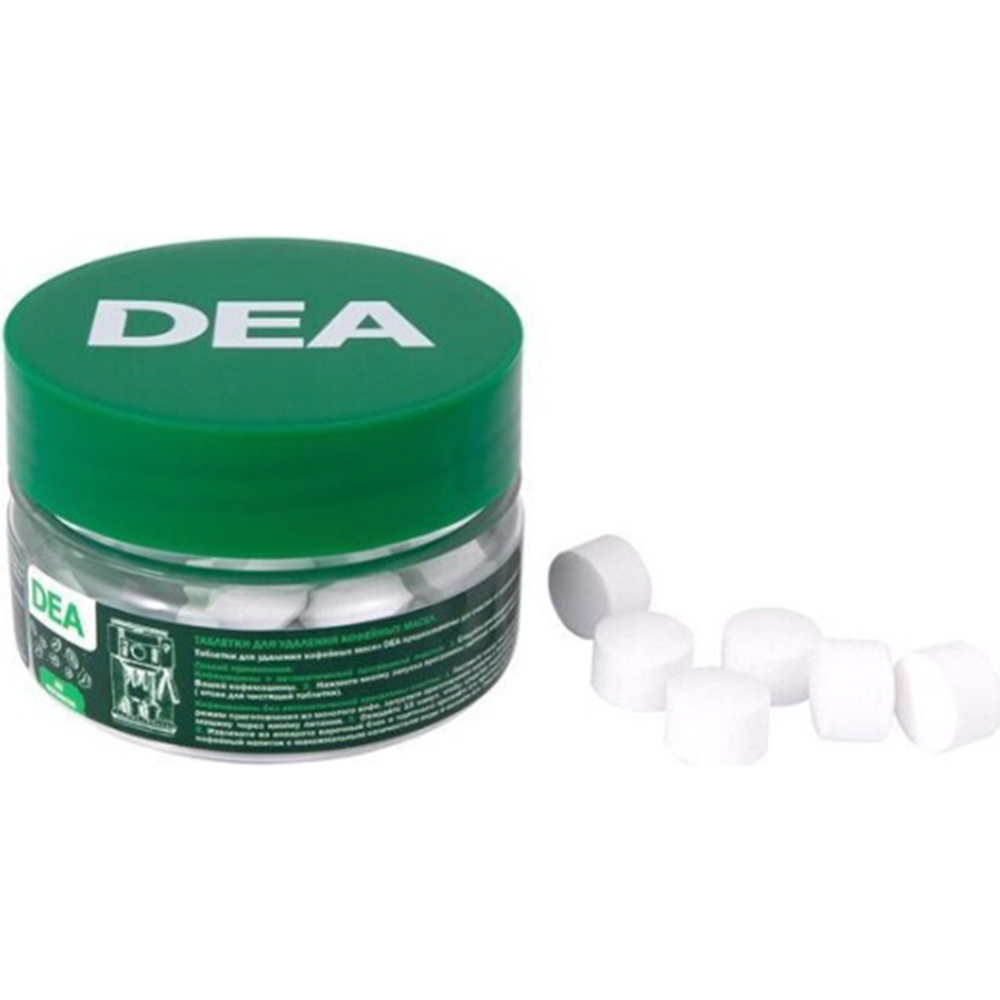 Таблетки для удаления кофейных масел «DEA» T30BY, 30 шт
