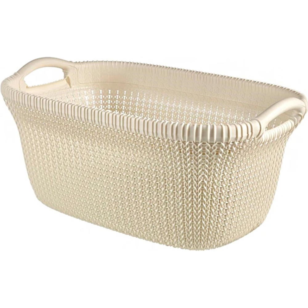 Картинка товара Корзина «Curver» knit laundry basket, 228393, 40 л, 270x595x385 мм