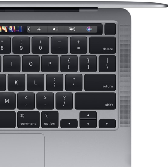 Ноутбук «Apple» MacBook Pro 13 M1 2020 256GB, MYD82, серый космос