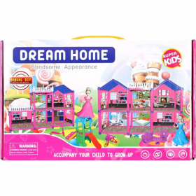 Ку­коль­ный домик «Darvish» Дом мечты, DV-T-2254