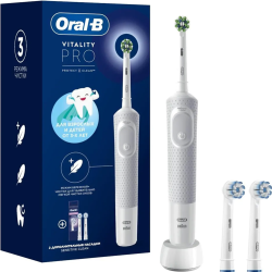 Элек­три­че­ская зубная щетка «Oral B» Vitality Pro, D103.413.3 +2 на­сад­ки EB60