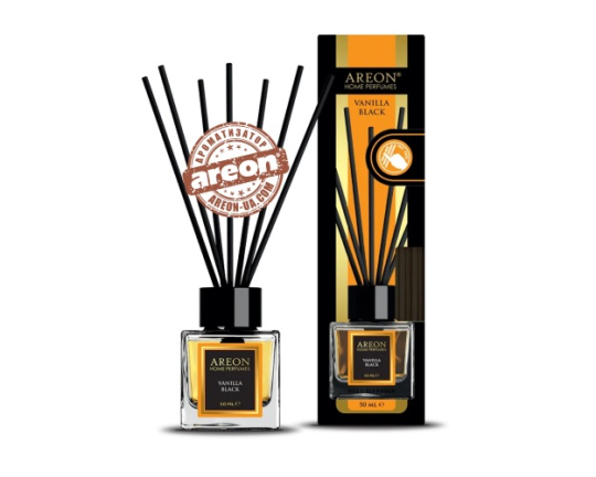 Аромадиффузор Areon Home Perfume Vanilla Black 50мл