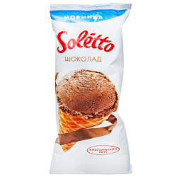 Мо­ро­же­ное «Soletto» шо­ко­лад, 75 г