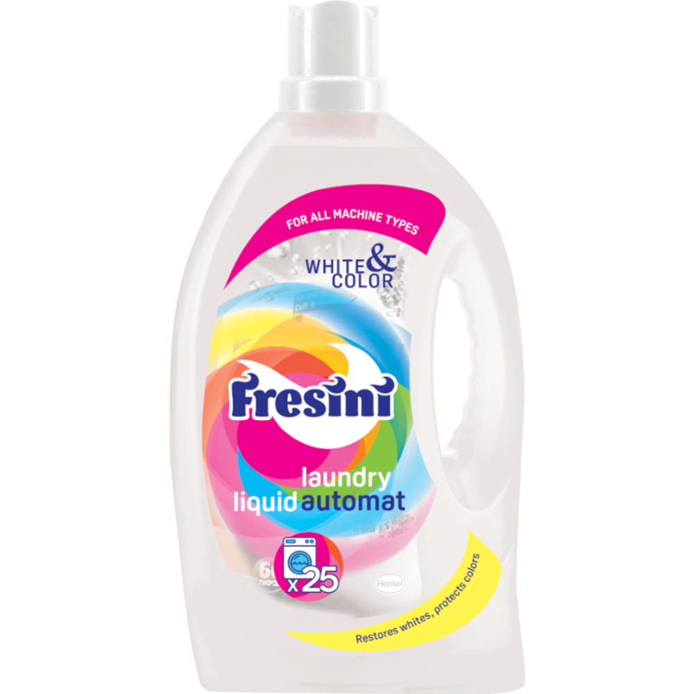 Жидкое средство для стирки «Fresini» White, 1.5 л  