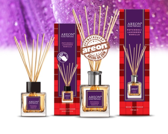 Аромадиффузор воздуха Areon Home Perfume Patchouli Lavender Vanilla 50 мл