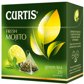 Чай зеленый «Curtis» Fresh Mojito, 20х1.7 г