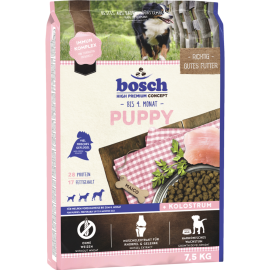 Корм для собак «Bosch Petfood» Puppy, птица/злаки/рис, 7.5 кг