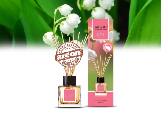 Аромадиффузор воздуха Areon Home Perfume Lily of the Valley 50мл