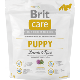 Корм для щенков «Brit» Care Puppy All Breed, Lamb&Rice, 132702, 1 кг