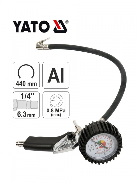 Пневмопистолет для подкачки колёс Yato YT-2370