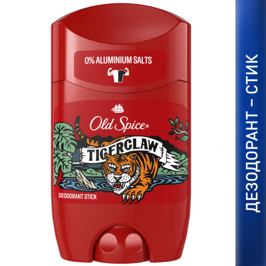 Дез­одо­рант-стик твер­дый муж­ской Old Spice Tigerclaw 50 мл