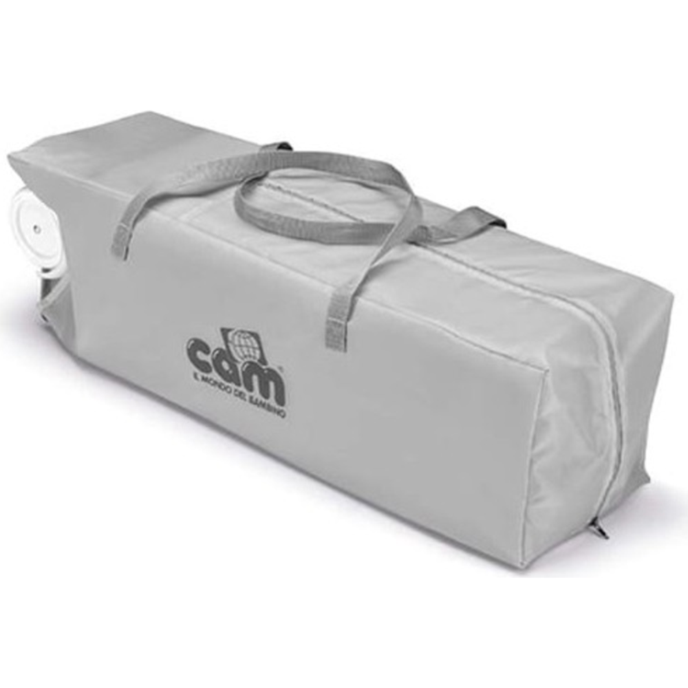 Кроватка дорожная «CAM» Daily Plus, Тедди, L113/247, серый, с сумкой