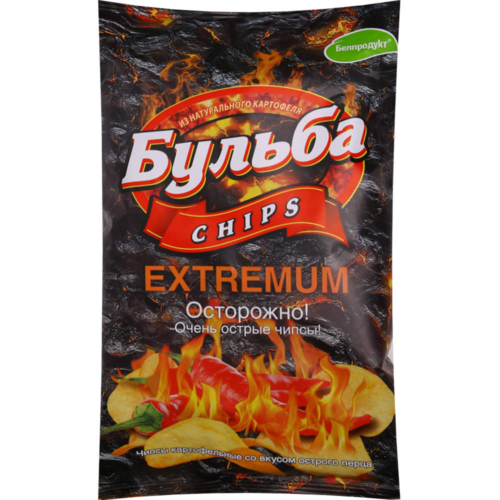 Чипсы «Бульба Chips» со вкусом острого перца, 75 г #0