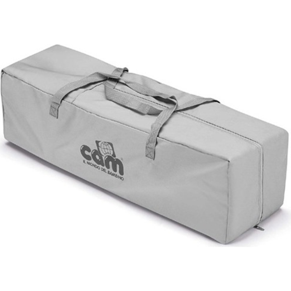 Кроватка-манеж «CAM» Pisolino, Тедди, L118/247, серый, с сумкой