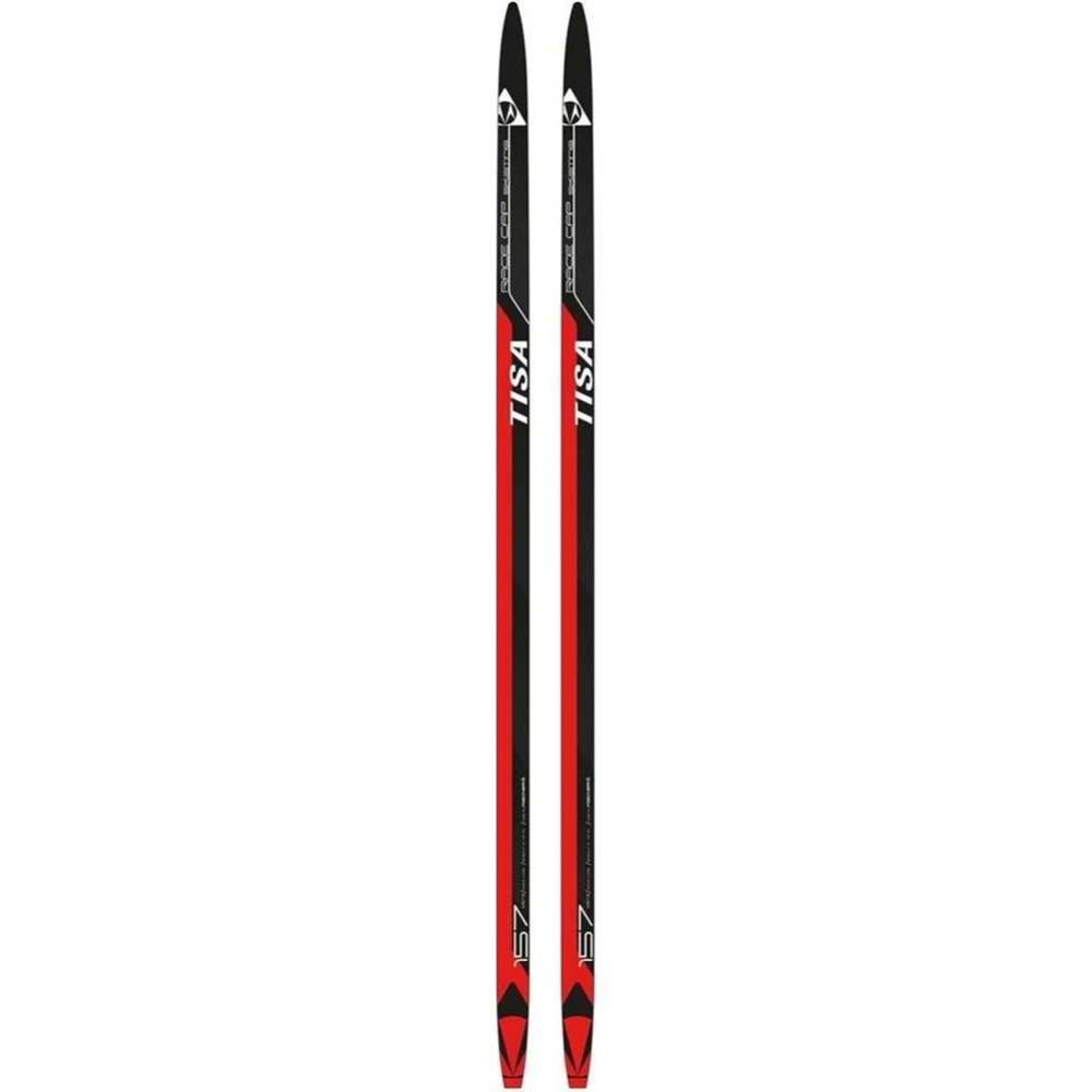 Беговые лыжи «Tisa» Youth Race Cap Universal Jr., Black/Red, N90121V-157, 157 см