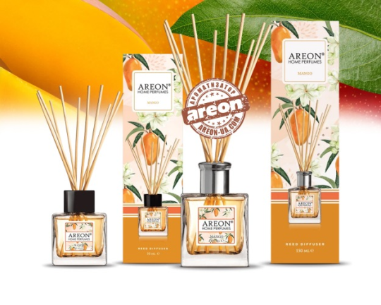 Аромадиффузор воздуха Areon Home Perfume Garden Mango 50мл