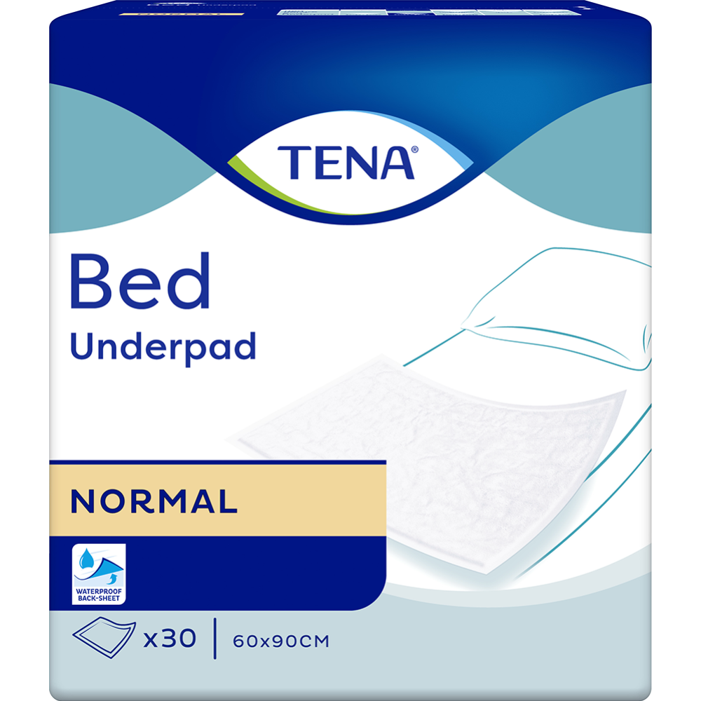 Пеленки впитывающие «Tena» Bed Normal, 60х90 см, 30 шт