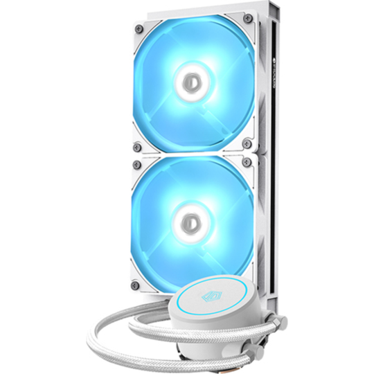 Кулер «Id-cooling» AuraFlow X 240 Evo Snow 250W, белый