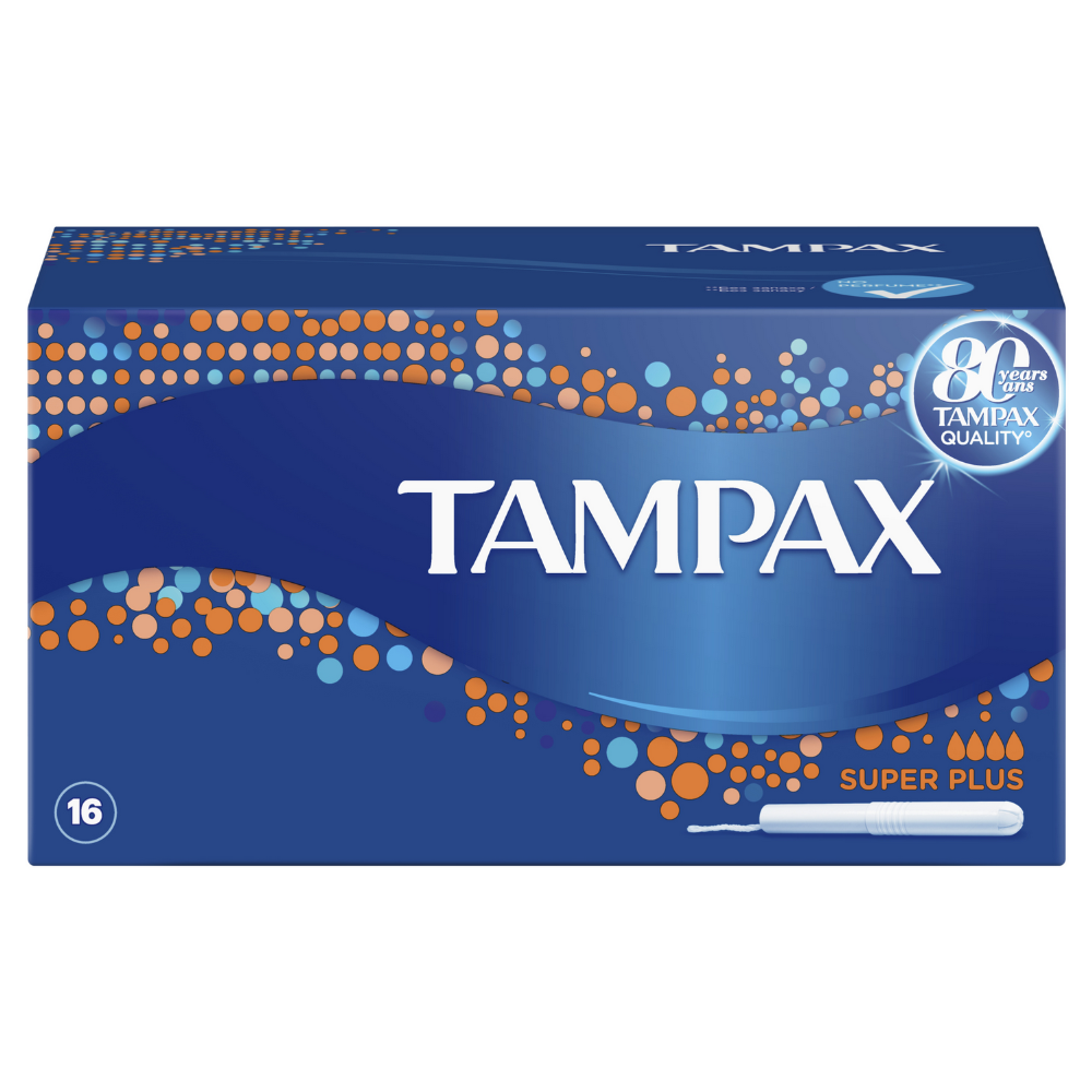 Тампоны женские «Tampax» Super Plus с аппликатором, 16 шт