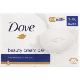 Крем-мыло «Dove» Beauty Cream Bar, увлажняющее, 2х90 г