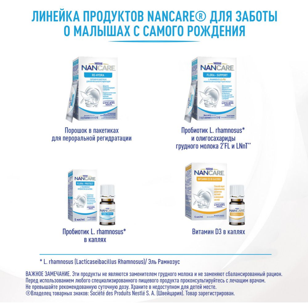 Пробиотик «Nancare Flora Support» с олигосахаридами грудного молока, 21 г #8