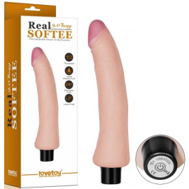 Реалистичный вибратор Real Softee 24 см