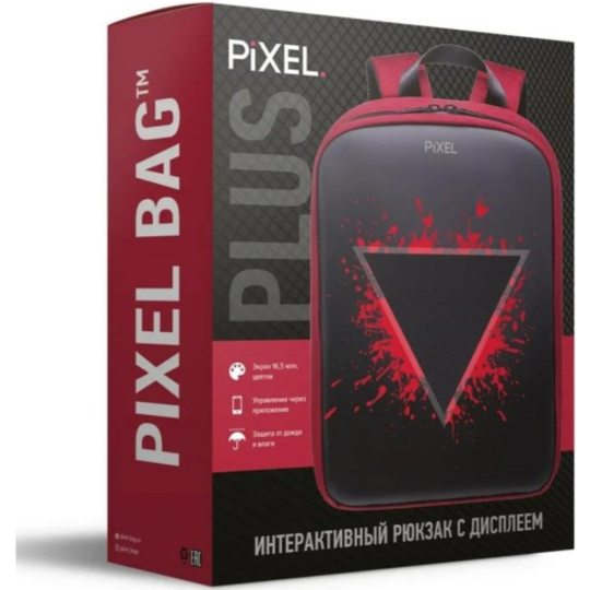 Рюкзак «Pixel» Plus, Navy, PXPLUSNV02, 37х31х15 см, 16 л